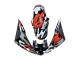 Billige Yamaha YZF R6S Motorrad Verkleidung 2006-2009 - Schwarz Rot Grau Camouflage
