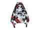Billige Yamaha YZF R6S Motorrad Verkleidung 2006-2009 - Schwarz Rot Grau Camouflage