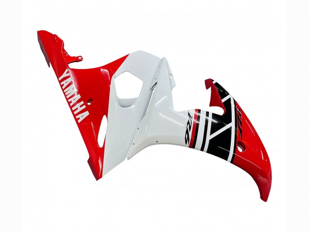 Billige Yamaha YZF R6S Motorrad Verkleidung 2006-2009 - Rot Weiss Schwarz