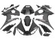 Billige Yamaha YZF R6S Motorrad Verkleidung 2006-2009 - Glanzendes Schwarz Matt Schwarz