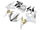 Billige Yamaha YZF R6 Motorrad Verkleidung 2003-2004 - Weiss Gold