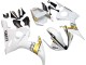 Billige Yamaha YZF R6S Motorrad Verkleidung 2006-2009 - Weiss Gold