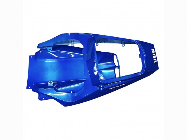 Billige Yamaha YZF 600 R6 Motorrad Verkleidung 2005 - Blau Matt Schwarz