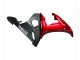Billige Yamaha YZF 600 R6 Motorrad Verkleidung Kit 2005 - Rot Matt Schwarz