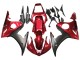 Billige Yamaha YZF 600 R6 Motorrad Verkleidung 2005 - Rot Matt Schwarz