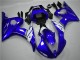Billige Yamaha YZF 600 R6 Motorrad Verkleidung 2005 - Blau Weiss