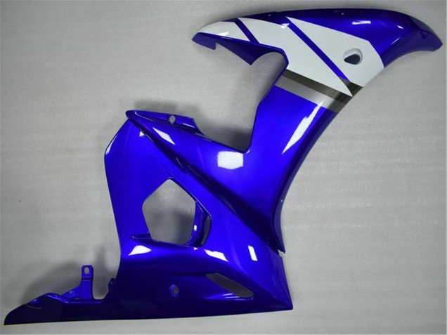 Billige Yamaha YZF 600 R6 Motorrad Verkleidung 2005 - Blau Weiss