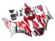 Billige Yamaha YZF 600 R6 Motorrad Verkleidung 2006-2007 - Weiss Rot Schwarz Grun Monster Milwaukee