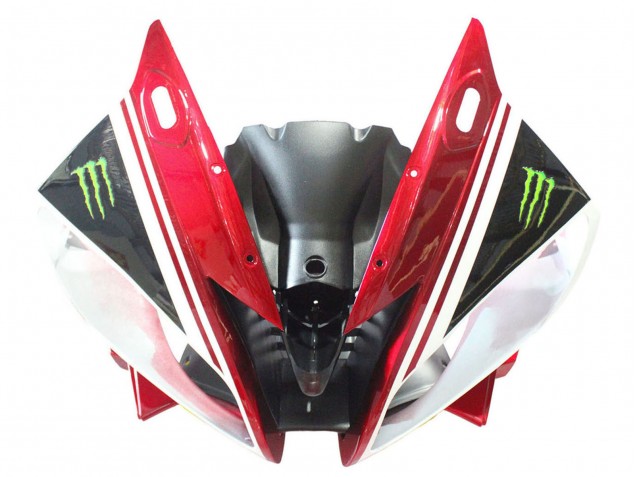Billige Yamaha YZF 600 R6 Motorrad Verkleidung 2006-2007 - Weiss Rot Schwarz Grun Monster Milwaukee