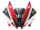 Billige Yamaha YZF 600 R6 Motorrad Verkleidung 2006-2007 - Weiss Rot Schwarz Grun Monster Milwaukee