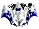 Billige Yamaha YZF 600 R6 Motorrad Verkleidung 2006-2007 - Weiss Blau Jordan