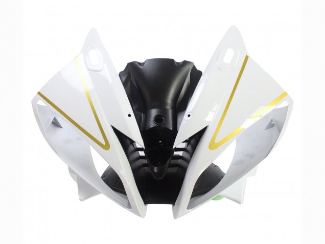 Billige Yamaha YZF 600 R6 Motorrad Verkleidung 2006-2007 - Weiss Gold Schwarz Fiat