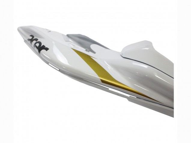 Billige Yamaha YZF 600 R6 Motorrad Verkleidung 2006-2007 - Weiss Gold Schwarz Fiat