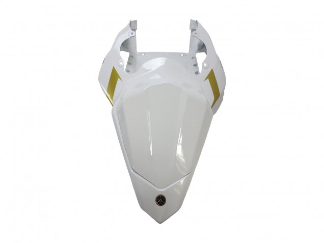 Billige Yamaha YZF 600 R6 Motorrad Verkleidung 2006-2007 - Weiss Gold Schwarz Fiat
