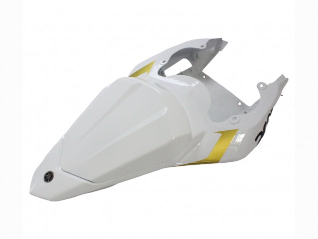 Billige Yamaha YZF 600 R6 Motorrad Verkleidung 2006-2007 - Weiss Gold Schwarz Fiat