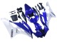 Billige Yamaha YZF 600 R6 Motorrad Verkleidung 2006-2007 - Weiss Blau Schwarz