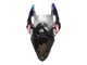 Billige Yamaha YZF 600 R6 Motorrad Verkleidung 2006-2007 - Weiss Blau Schwarz Fimer Volvo Yamalube Sterilgarda