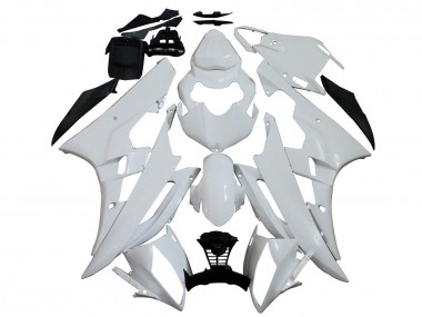 Billige Yamaha YZF 600 R6 Motorrad Verkleidung 2006-2007 - Unbemalt