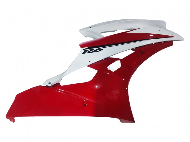 Billige Yamaha YZF 600 R6 Motorrad Verkleidung 2006-2007 - Weiss Rot
