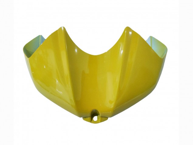 Billige Yamaha YZF 600 R6 Motorrad Verkleidung 2006-2007 - Gelb Weiss Glanzendes Schwarz Motul