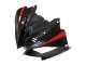 Billige Yamaha YZF 600 R6 Motorrad Verkleidung 2008-2016 - Silber Schwarz Rot Hai 4