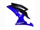 Billige Yamaha YZF 600 R6 Motorrad Verkleidung 2008-2016 - Blau Glanzendes Schwarz