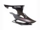 Billige Yamaha YZF 600 R6 Motorrad Verkleidung 2008-2016 - Glanzendes Schwarz Matt Schwarz