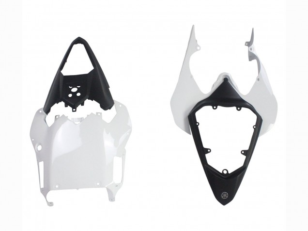 Billige Yamaha YZF 600 R6 Motorrad Verkleidung 2008-2016 - Weiss Matt Schwarz Rot Aufkleber