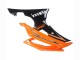 Billige Yamaha YZF 600 R6 Motorrad Verkleidung 2008-2016 - Orange Schwarz
