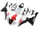 Billige Yamaha YZF 600 R6 Motorrad Verkleidung 2008-2016 - Weiss Rot Glanzendes Schwarz