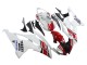 Billige Yamaha YZF 600 R6 Motorrad Verkleidung 2008-2016 - Weiss Rot Schwarz Motul Michelin