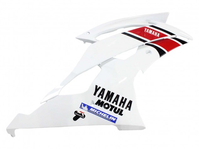 Billige Yamaha YZF 600 R6 Motorrad Verkleidung 2008-2016 - Weiss Rot Schwarz Motul Michelin