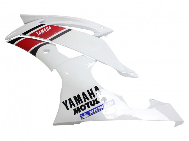 Billige Yamaha YZF 600 R6 Motorrad Verkleidung 2008-2016 - Weiss Rot Schwarz Motul Michelin