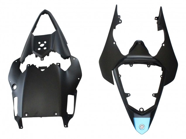 Billige Yamaha YZF 600 R6 Motorrad Verkleidung 2008-2016 - Hellblau Matt Schwarz Petronas ENEOS