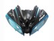 Billige Yamaha YZF 600 R6 Motorrad Verkleidung 2008-2016 - Hellblau Matt Schwarz Petronas ENEOS