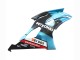 Billige Yamaha YZF 600 R6 Motorrad Verkleidung 2008-2016 - Hellblau Matt Schwarz Petronas ENEOS