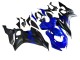 Billige Yamaha YZF 600 R6 Motorrad Verkleidung 2017-2023 - Blau Matt Schwarz