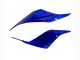 Billige Yamaha YZF 600 R6 Motorrad Verkleidung 2017-2023 - Blau Matt Schwarz