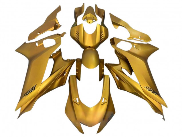 Billige Yamaha YZF 600 R6 Motorrad Verkleidung 2017-2023 - Gold