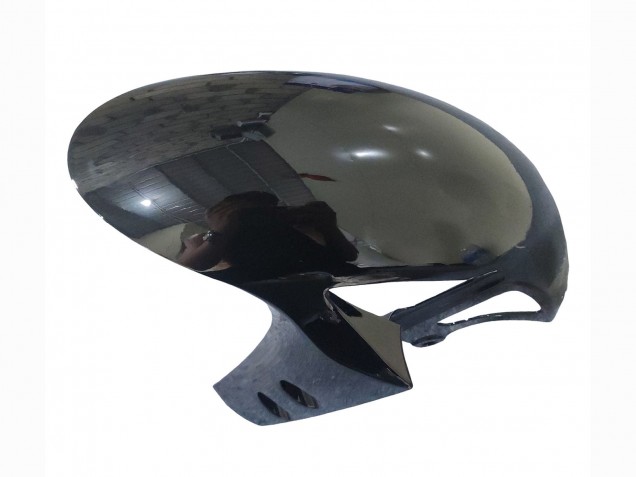 Billige Yamaha YZF 600 R6 Motorrad Verkleidung 2017-2023 - Gold Schwarz Carbonfaser