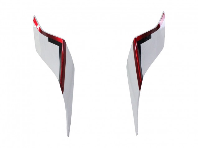 Billige Yamaha YZF 600 R6 Motorrad Verkleidung 2017-2025 - Weiss Rot Schwarz