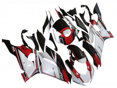 Billige Yamaha YZF 600 R6 Motorrad Verkleidung 2017-2025 - Weiss Rot Schwarz Semakin Didepan