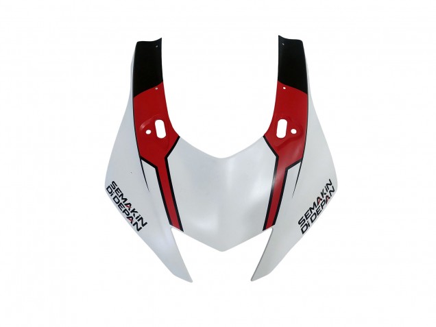 Billige Yamaha YZF 600 R6 Motorrad Verkleidung 2017-2025 - Weiss Rot Schwarz Semakin Didepan