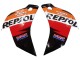 Billige Honda CBR250RR Motorrad Verkleidung 2011-2015 - Orange Weiss Rot Schwarz Glanzendes HRC Repsol