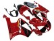 Billige Honda VTR1000 Motorrad Verkleidung 2000-2006 - Rot Schwarz Streifen Rennen