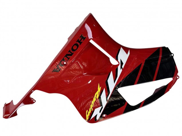Billige Honda VTR1000 Motorrad Verkleidung 2000-2006 - Rot Schwarz Streifen Rennen