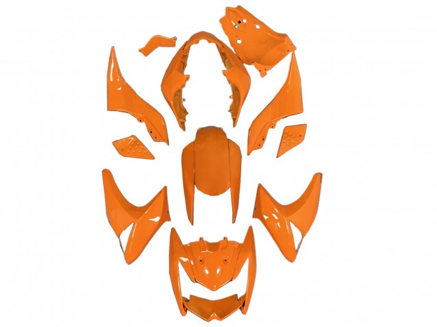Billige Kawasaki Z1000 Motorrad Verkleidung 2003-2006 - Orange