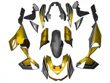 Billige Kawasaki Z1000 Motorrad Verkleidung 2003-2006 - Gold