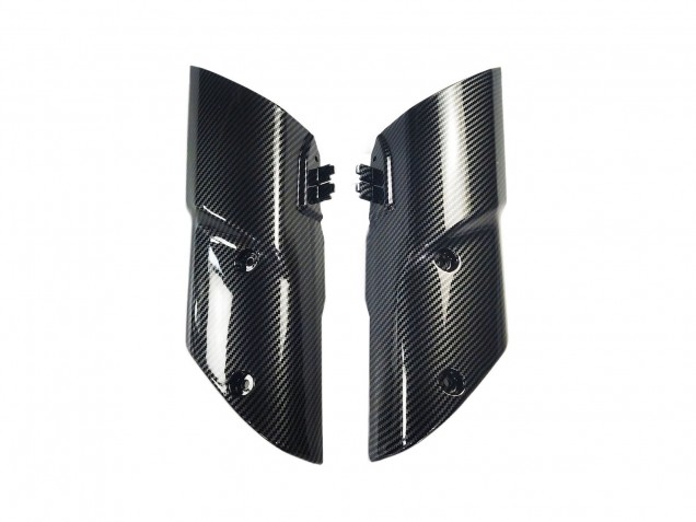 Billige Kawasaki Z1000 Motorrad Verkleidung 2010-2013 - Schwarze Carbonfaser