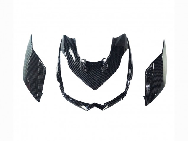 Billige Kawasaki Z1000 Motorrad Verkleidung 2010-2013 - Schwarze Carbonfaser